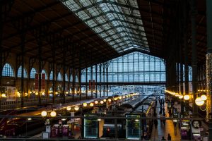 תחרות ויקיפדיה אוהבת אתרי מורשת, 2014: מקום שני - תמונת תחנת הרכבת Gare du Nord בפריז, צרפת