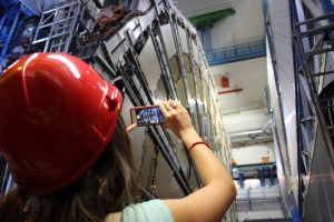 ביקור בגלאי ATLAS - מבט מבפנים